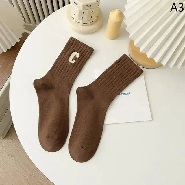 Women Tie-dye Middle Tube Socks GLR SHOPPING
