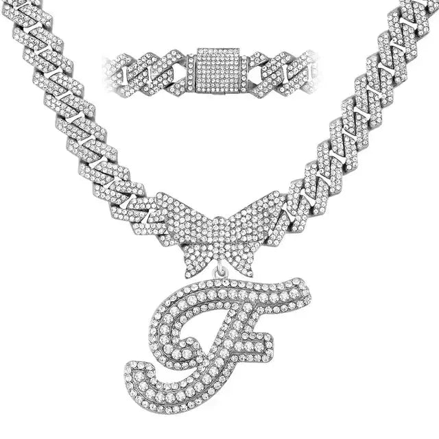 Crystal Butterfly Necklace GLR SHOPPING
