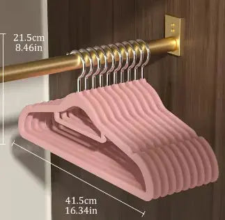 10/20Pcs Velvet Hanger GLR SHOPPING