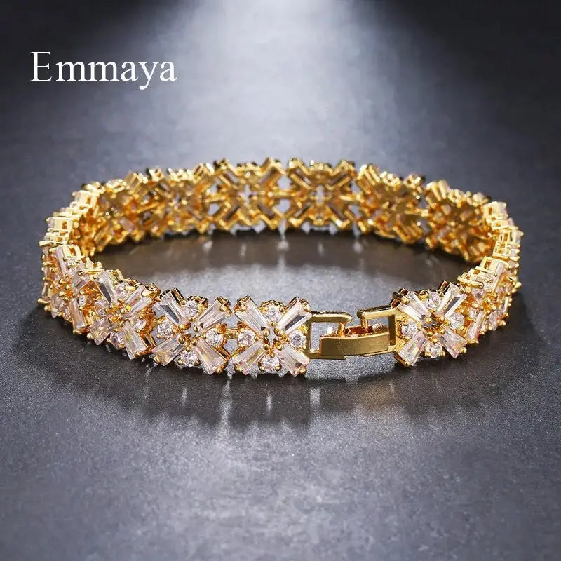 Luxury Crystal Charm Bracelets for Women GLR SHOPPING