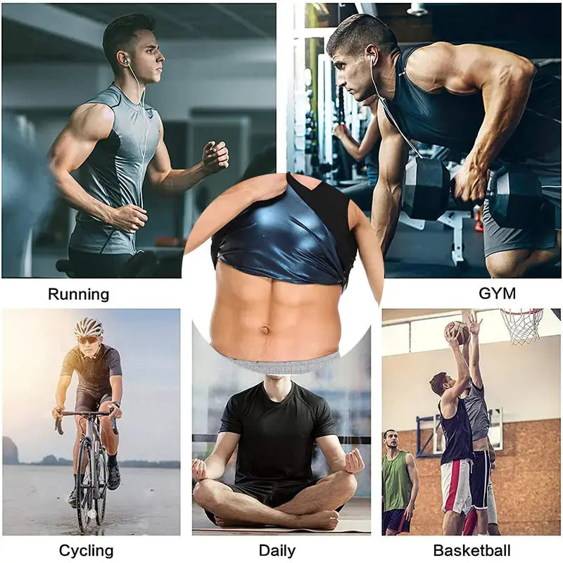 Thermal Compression Sauna Sweat Vest GLR SHOPPING