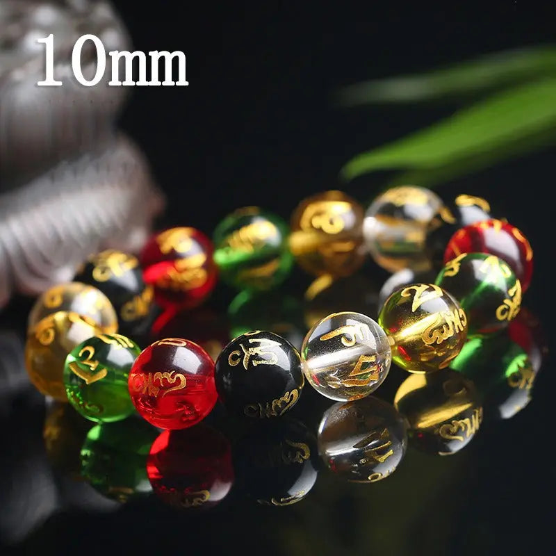 Black Gold Beaded Pixiu Bracelet GLR SHOPPING