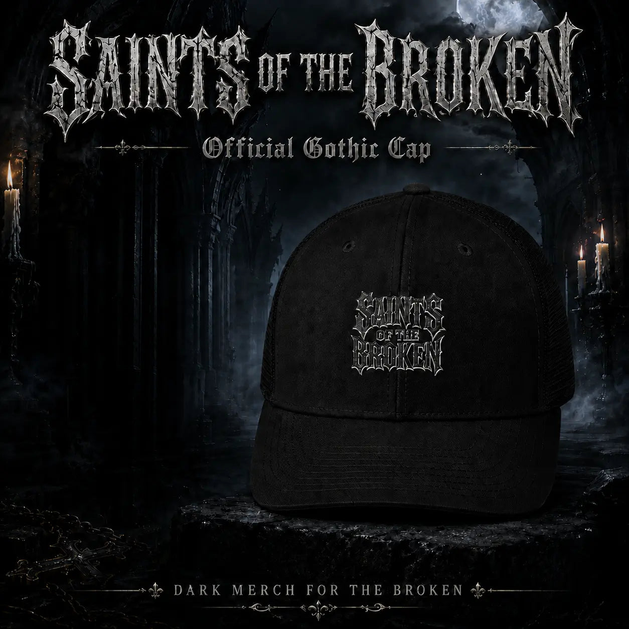 Saints of the Broken Trucker Cap GLR SHOPPING