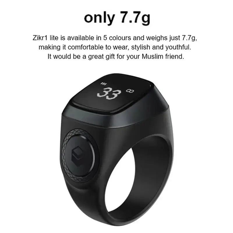 Smart Bluetooth Tasbih Ring For Muslims GLR SHOPPING