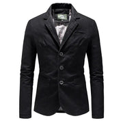 Men's Solid Color Single Breasted Jacket GLR SHOPPING