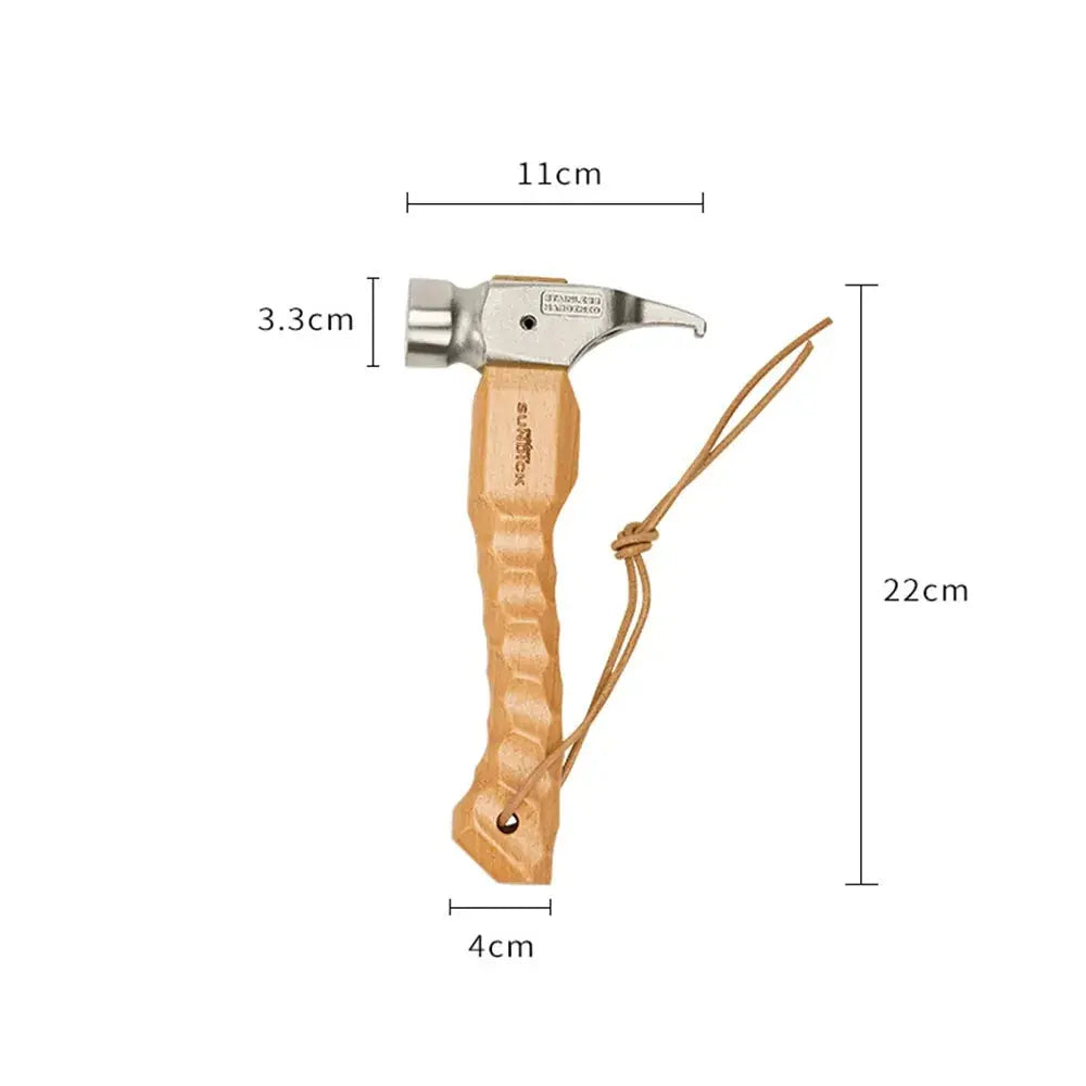 Wooden Camping Hammer GLR SHOPPING
