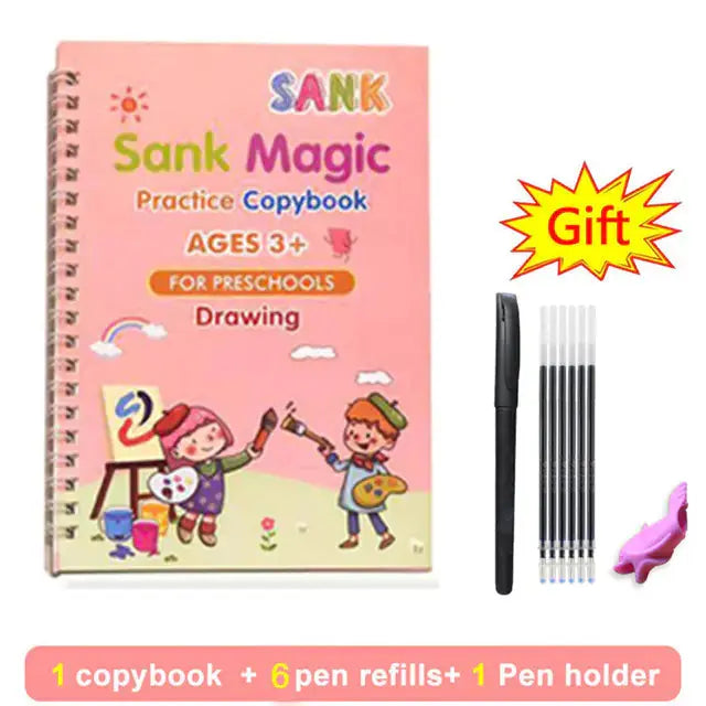 Children's Magic Practice Book GLR SHOPPING