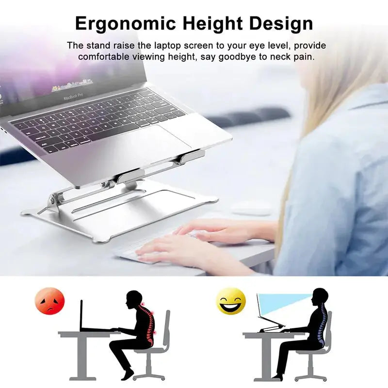 Folding Adjustable Laptop Stand GLR SHOPPING