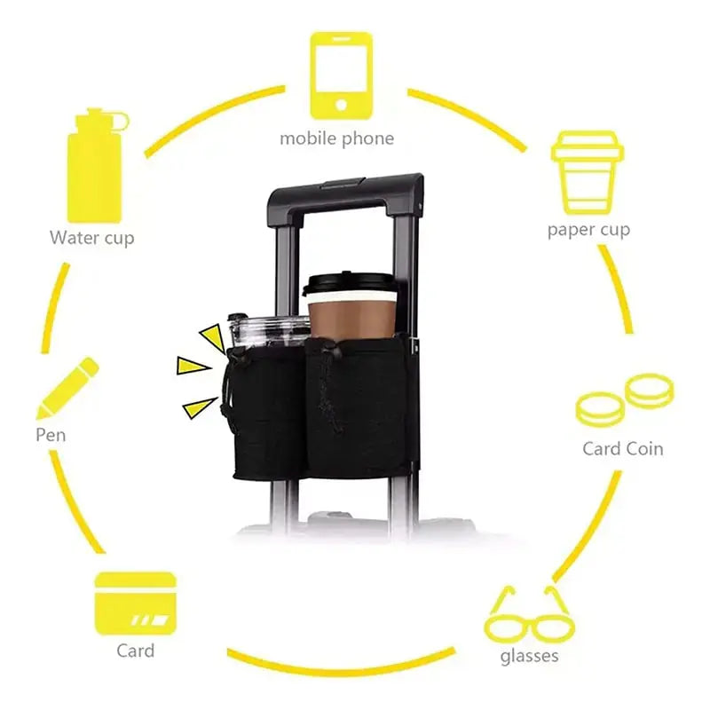 Luggage Travel Cup Holder Bag GLR SHOPPING