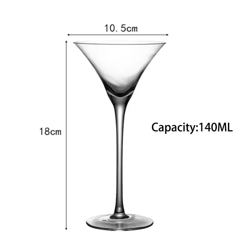 Cocktail Glass Lead-Free Goblet Transparent GLR SHOPPING