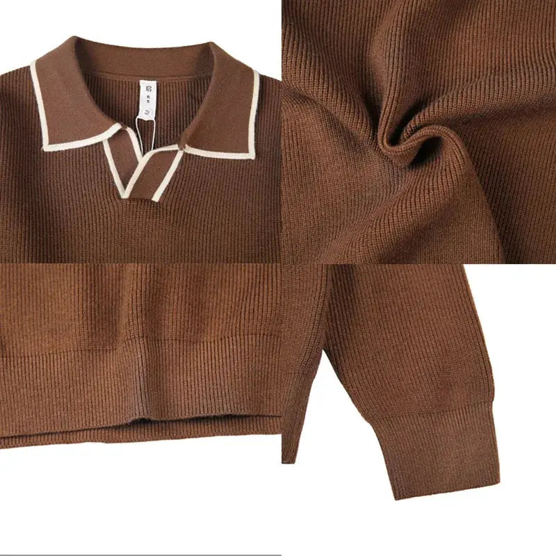 Brand Clothing Men Warm in Winter Lapel Knitted GLR SHOPPING