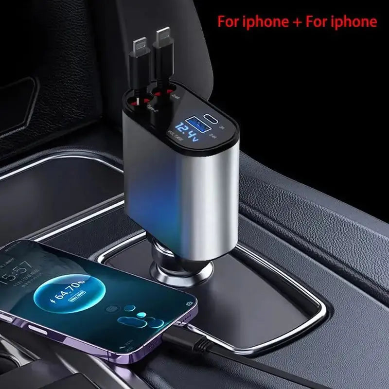 Retractable Car Charger GLR SHOPPING