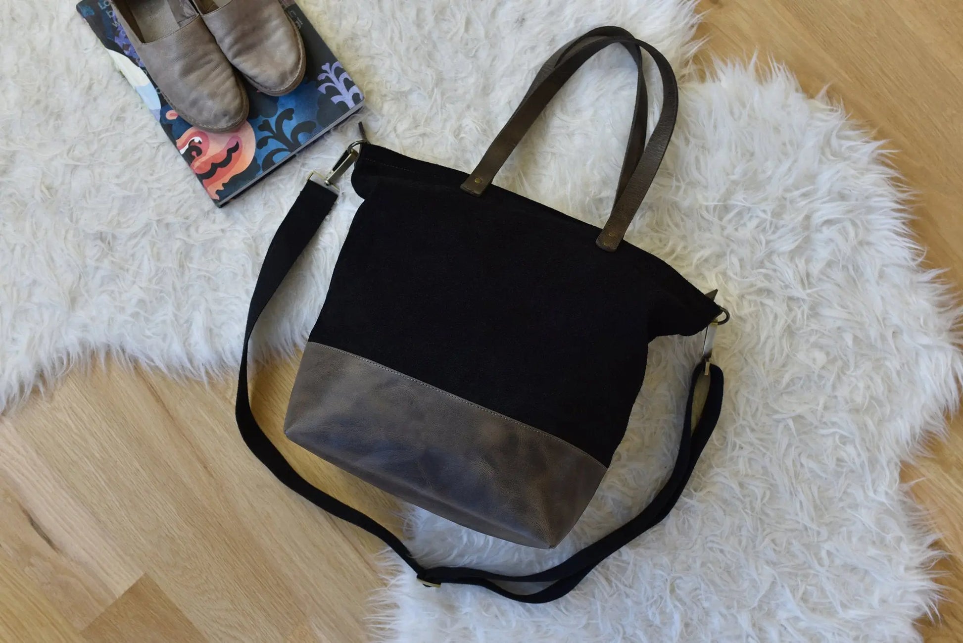 Boyfriend Tote Canvas - GLR SHOPPING