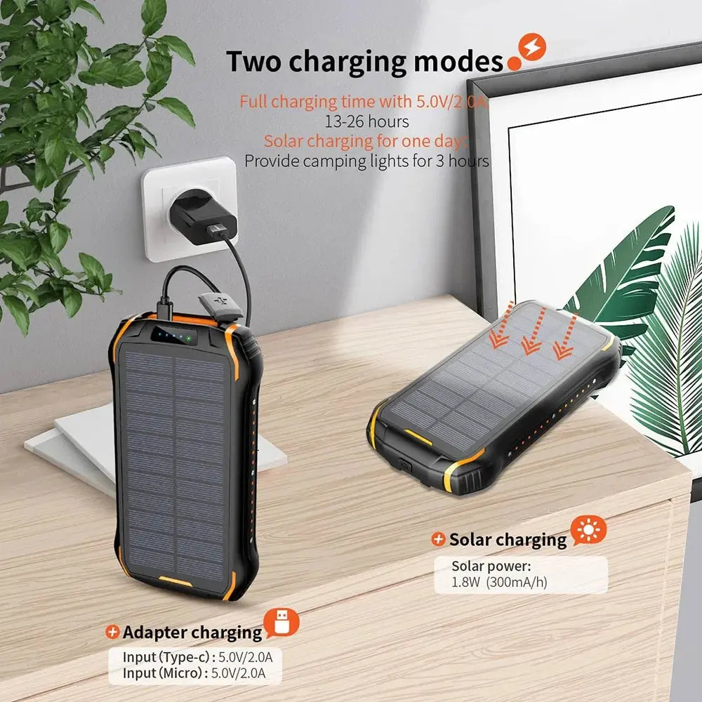 CHDX 26800mah QI Wireless Solar Charger USB power bank Solar Panel wireless charger for mobile phone USB charger new GLR SHOPPING