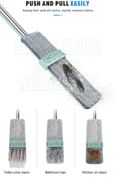 360 Hands-Free Microfiber Floor Mop GLR SHOPPING