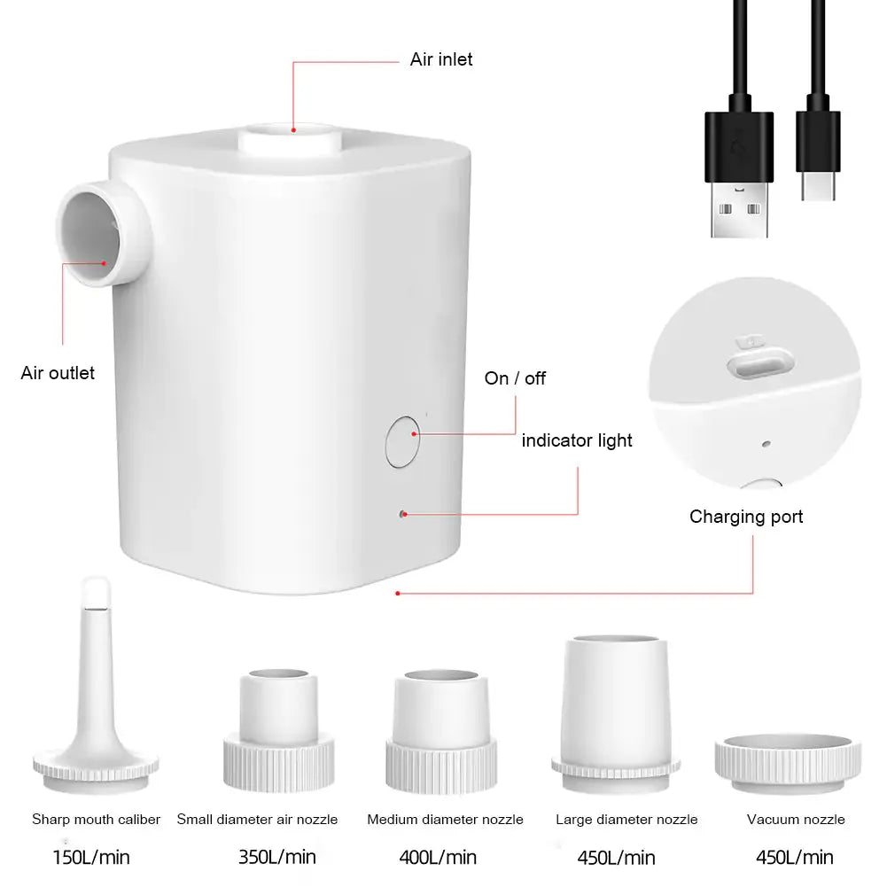 Mini Air Pump for Air Beds GLR SHOPPING