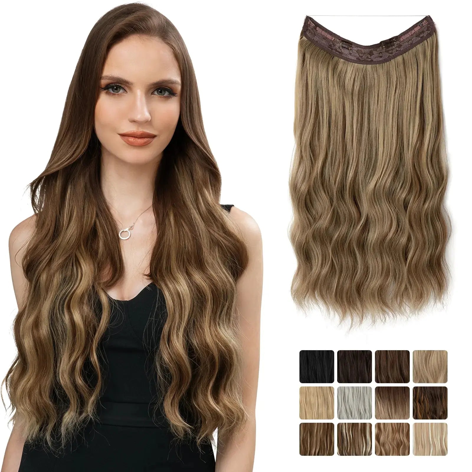 Synthetic Wave Hair Extensions GLR SHOPPING