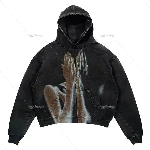 Punk Wind Ninja Printed Hoodies GLR SHOPPING