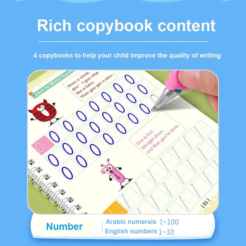 Children's Magic Practice Book GLR SHOPPING