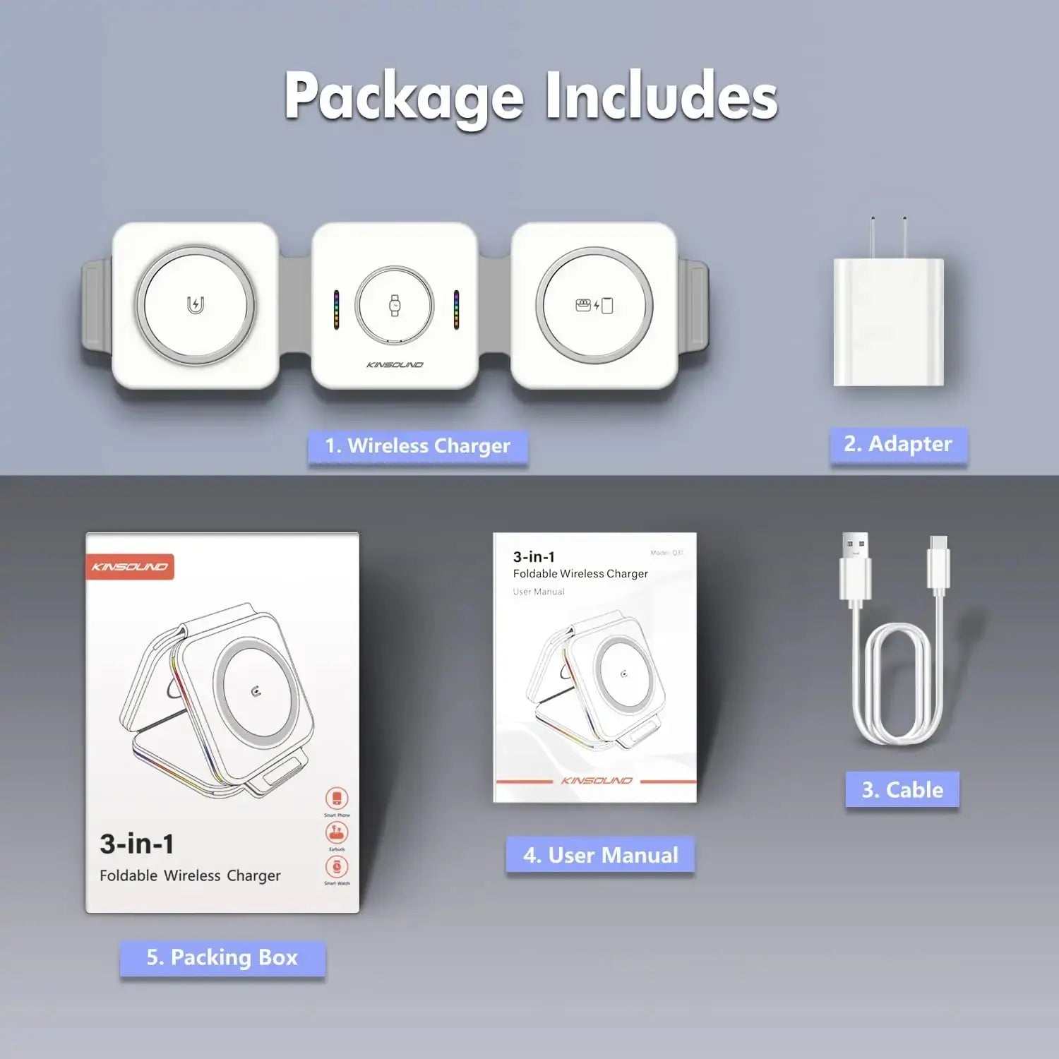Tri Plug Charger GLR SHOPPING