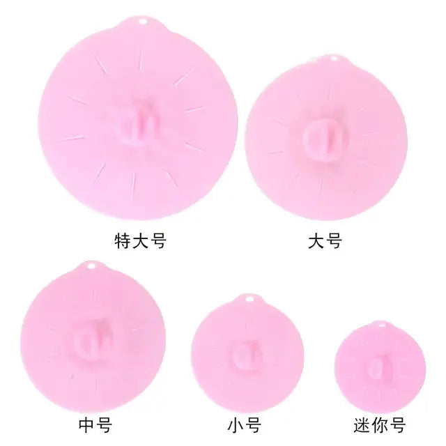 Silicone Suction Lid Cover Set GLR SHOPPING