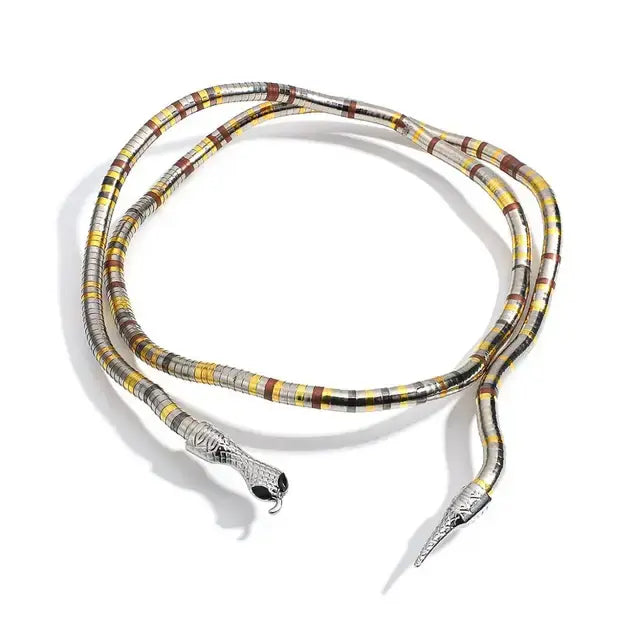 Punk Hip Hop Multi-Function Snake Necklace