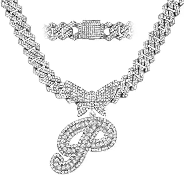 Crystal Butterfly Necklace GLR SHOPPING