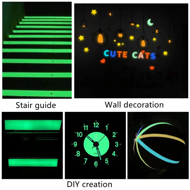 Glow In The Dark Sticker Tape GLR SHOPPING