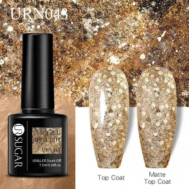 Glitter Gel Nail Polish GLR SHOPPING