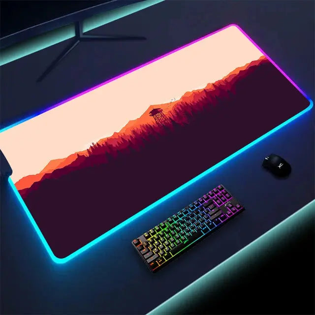 Luminous LED Lighting Mouse Pad GLR SHOPPING