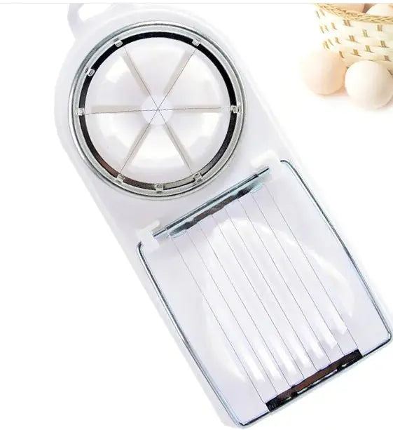 2-in-1 Double-Head Egg Cutter and Slicer GLR SHOPPING