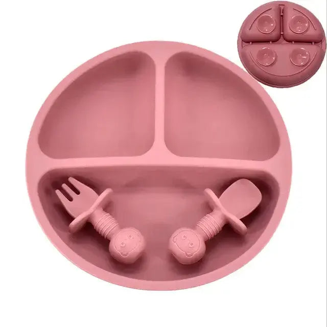 Baby Silicone Plate Set GLR SHOPPING
