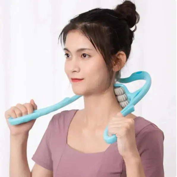 6 Wheel Pressure Point Neck Massager GLR SHOPPING