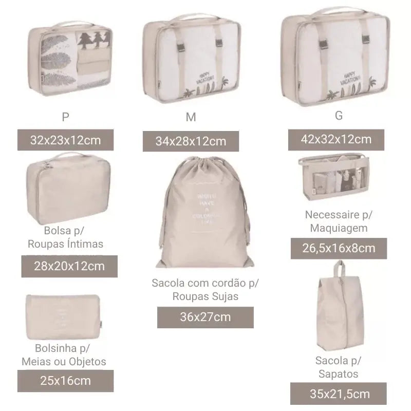 Multidimensional Travel Organizer GLR SHOPPING