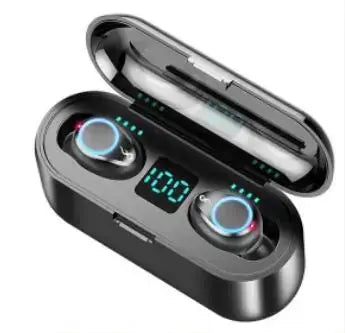 Bluetooth V5.0 Wireless Headphones Stereo Sport Headphones Earbuds 2000mAh Power for iPhone Xiaomi GLR SHOPPING