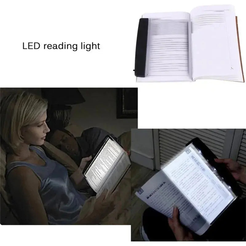 Portable Ultra-thin Flat Plate Panel Reading Light GLR SHOPPING