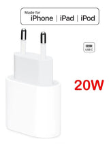 20W USB-C Power Adapter and Cord for iPhone