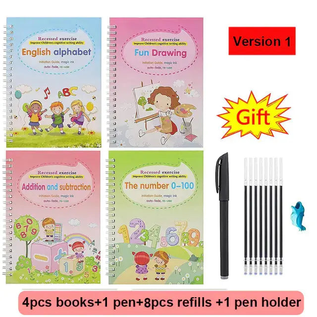 Children's Magic Practice Book GLR SHOPPING