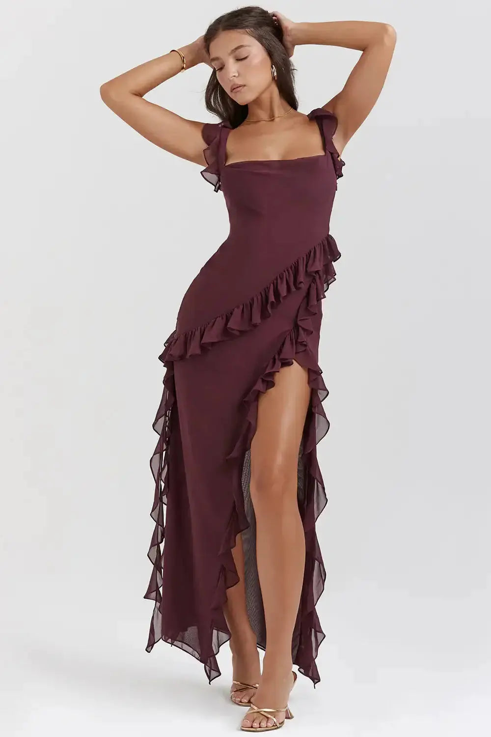 Sexy Ruffles Summer Dress GLR SHOPPING