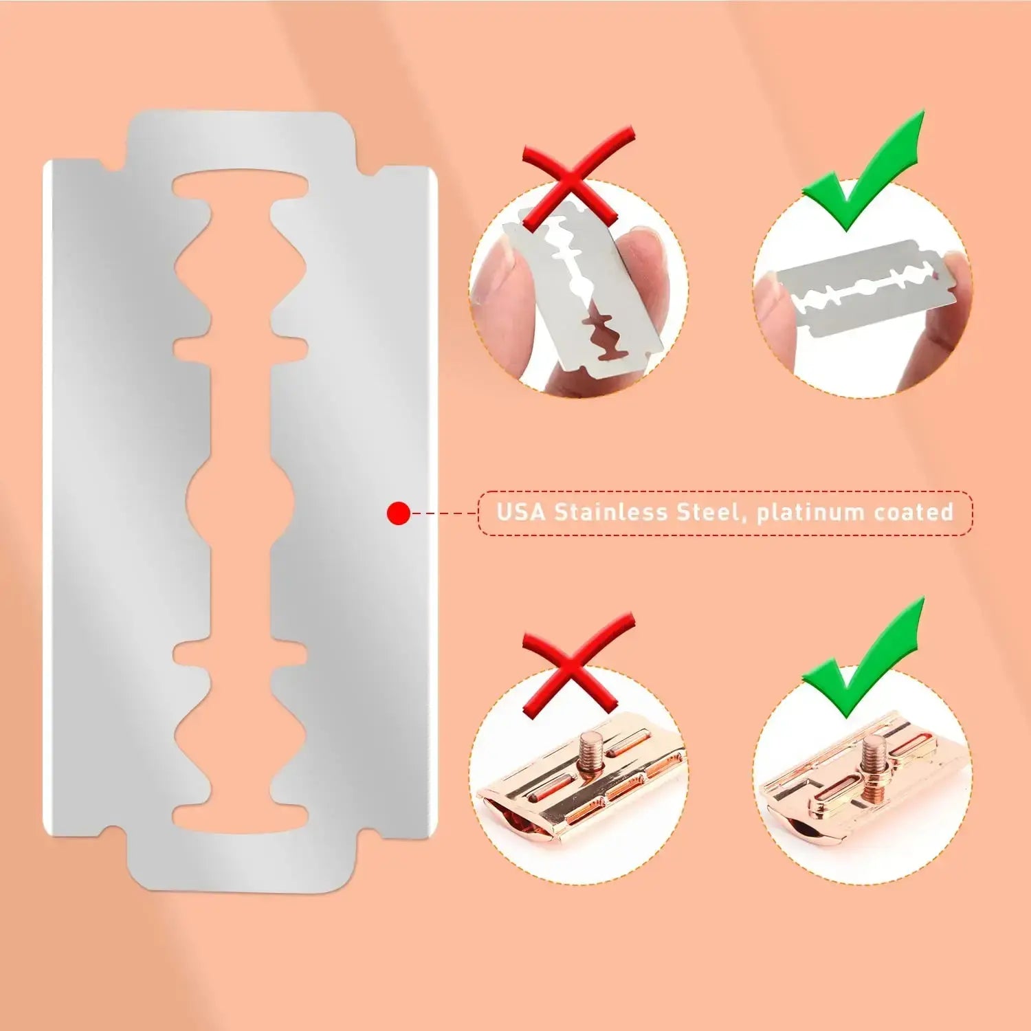 Double Edge Safety Razor GLR SHOPPING