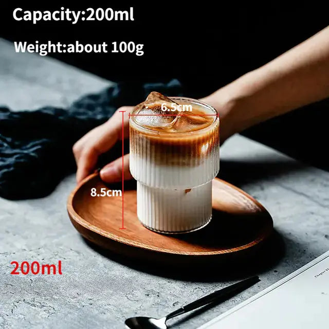 Heat-Resistant Latte Glass GLR SHOPPING