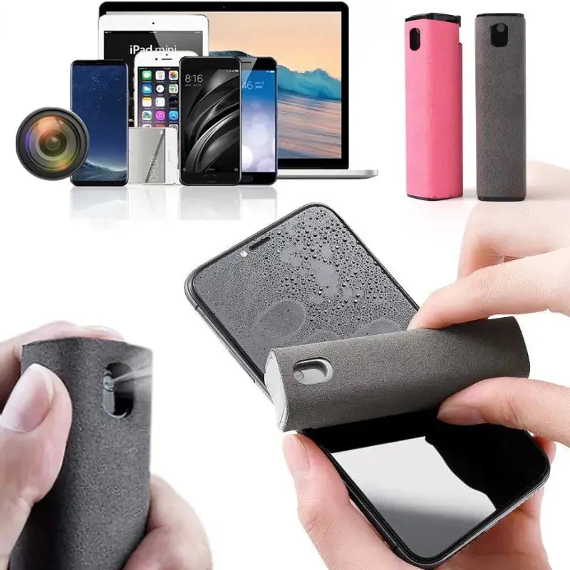 2 In 1 Phone Screen Cleaner Spray GLR SHOPPING