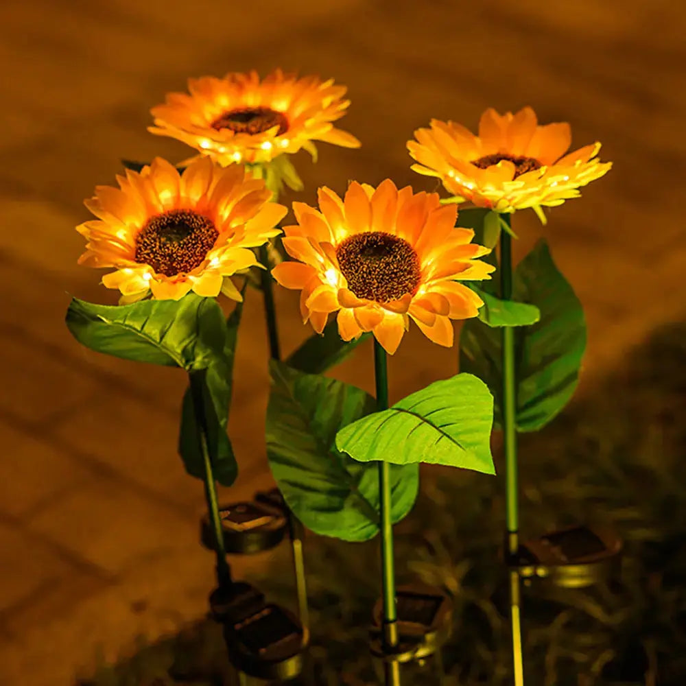 Sunflowers Solar Lawn Light GLR SHOPPING
