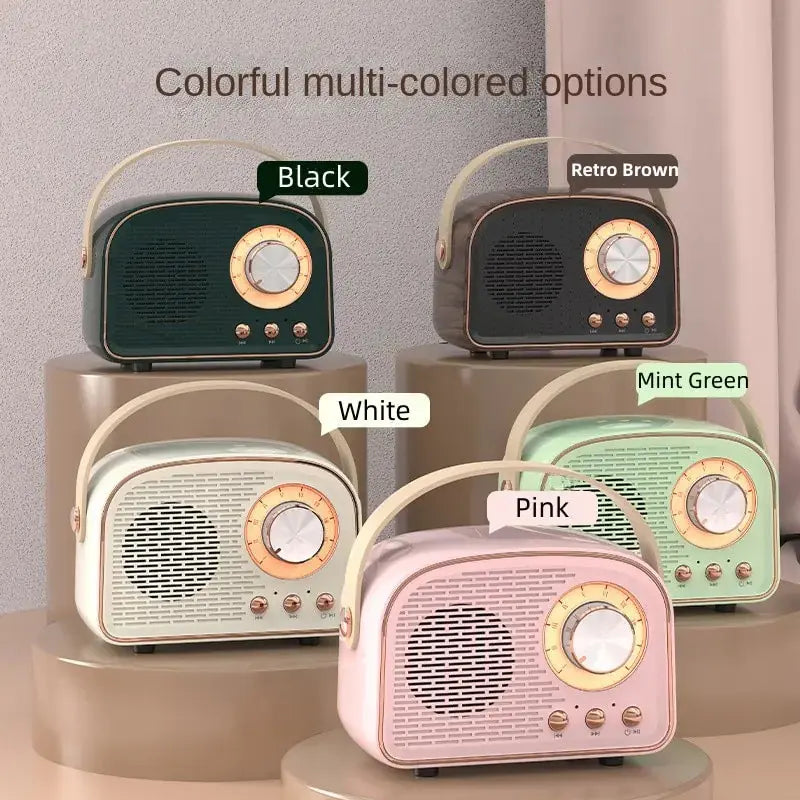 Retro Mini Bluetooth Speaker GLR SHOPPING