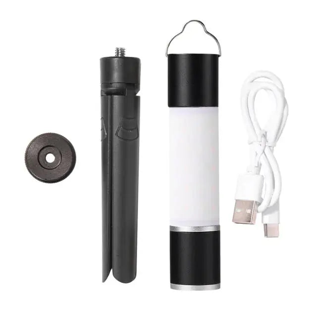 Outdoor USB Rechargeable Flashlight GLR SHOPPING