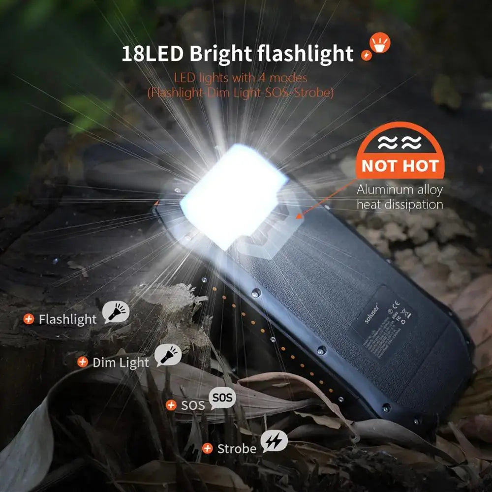 CHDX 26800mah QI Wireless Solar Charger USB power bank Solar Panel wireless charger for mobile phone USB charger new GLR SHOPPING