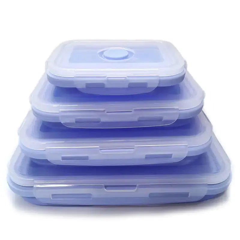 Silicone Rectangle Lunch Box Set GLR SHOPPING