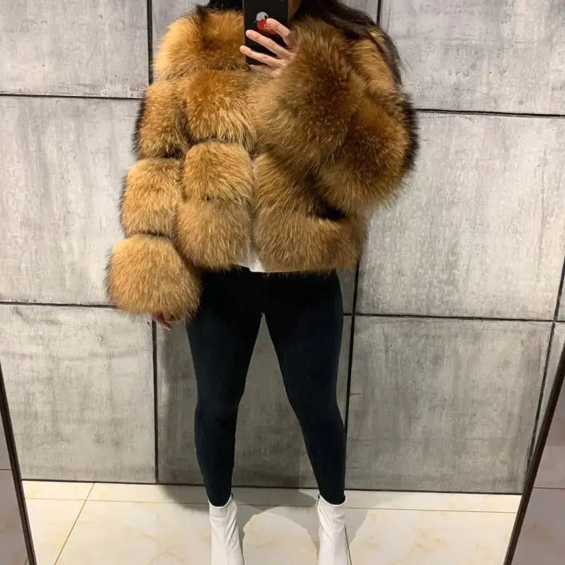 Picture Perfect Thick Fur Coat GLR SHOPPING