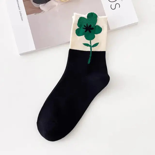 Women Tie-dye Middle Tube Socks GLR SHOPPING