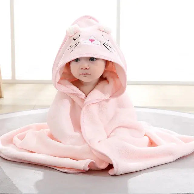 Cartoon Animal Baby Bath Towels GLR SHOPPING